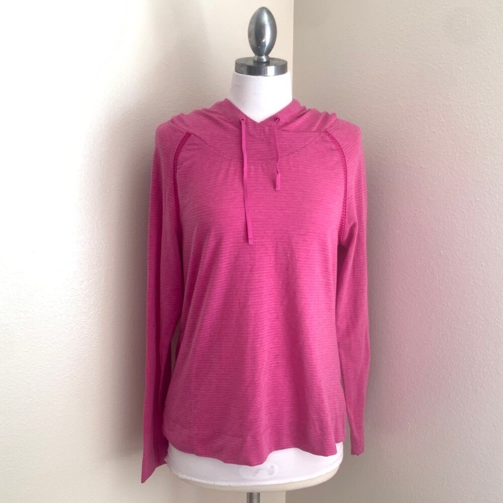 Super Comfy Pink Strip Sweatshirt